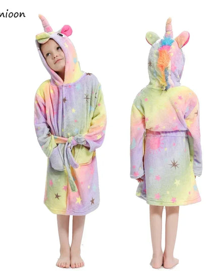 Dein kuscheliges blaues Einhorn Handtuch