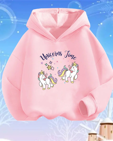 Strahlend gelbe Einhorn Jacke für dich!