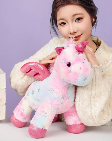 Dein Glitzerndes Einhorn Plüschtier mit