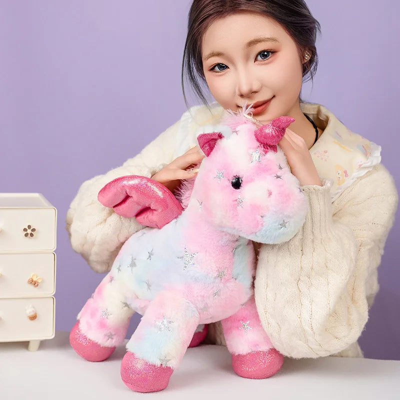 Dein Glitzerndes Einhorn Plüschtier mit