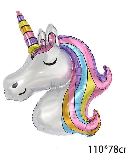 Dein Einhorn Kuscheltier Ballon-Set
