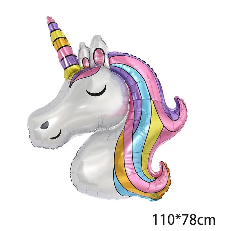 Dein Einhorn Kuscheltier Ballon-Set