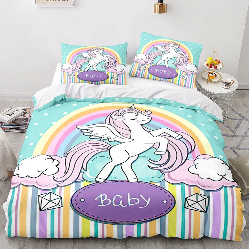 Deine Traumwelt mit Einhorn Bettwäsche!
