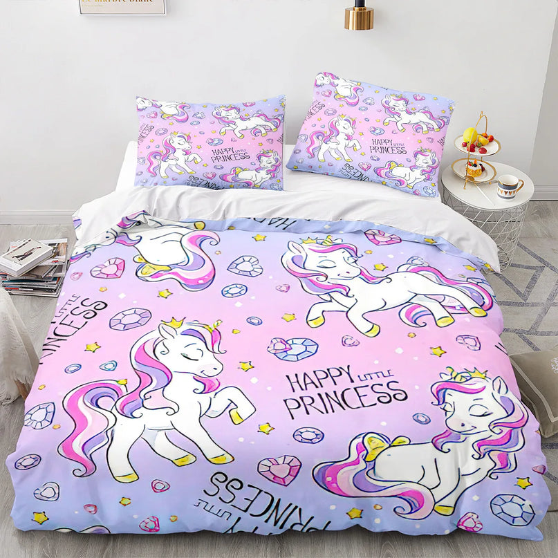 Deine Galaktische Einhorn Bettwäsche