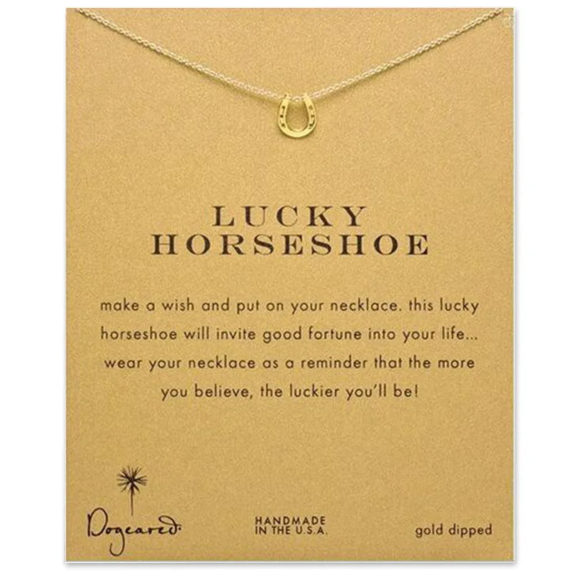 Deine stylische Einhorn Kette aus Legierung!