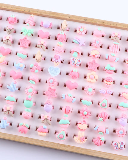 Süße Einhorn Ringe für kleine Prinzessinnen!