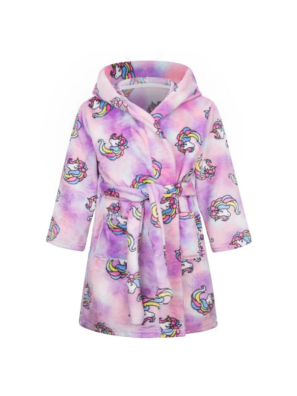 Strahlender Einhorn Pyjama für kleine
