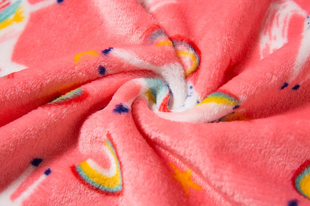 Strahlender Einhorn Pyjama für kleine