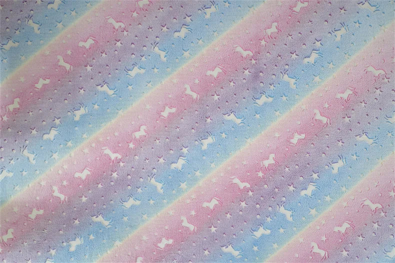 Leuchtender Einhorn Sessel Regenbogen