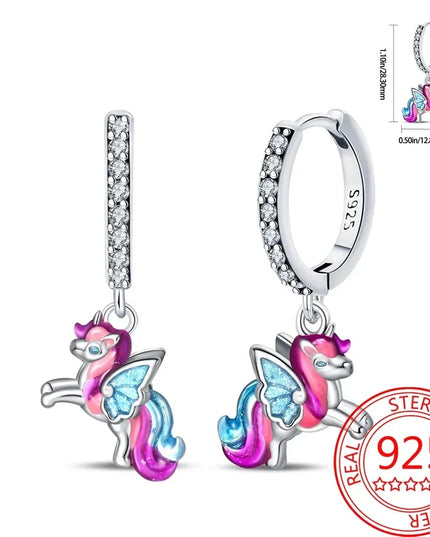 Einhorn Ohrringe: Glanz für deine Ohren!
