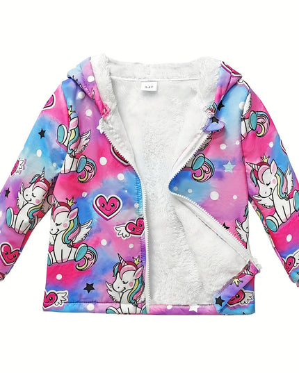 Deine kuschelige Einhorn Jacke für kalte
