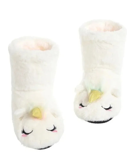 Flauschige Einhorn Socken für Kuschelmomente