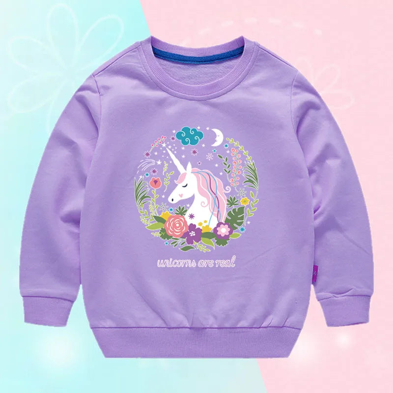Dein zauberhafter Einhorn Pullover in Grau!