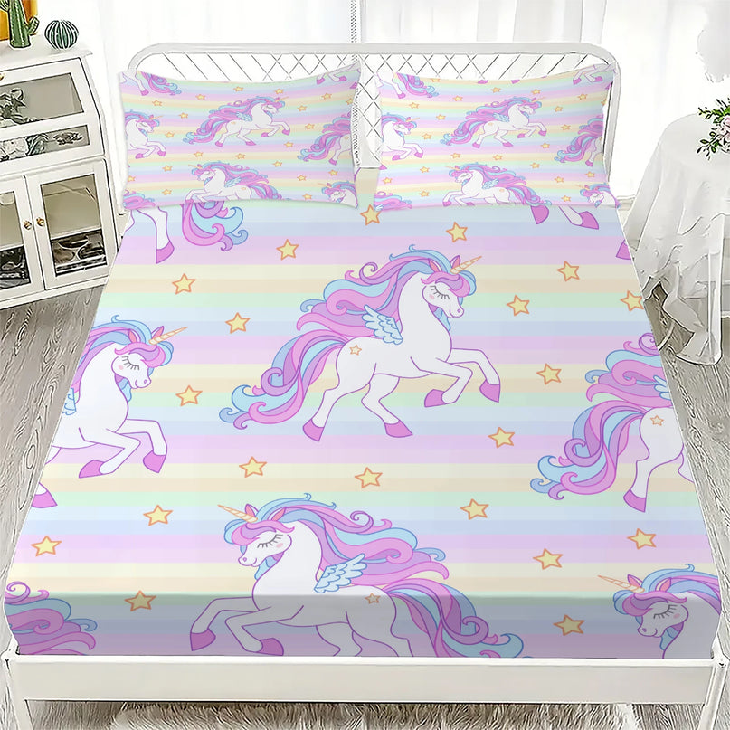 Dein Pegasus Einhorn Bettlaken wartet auf
