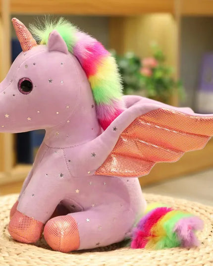 Kuscheliger Einhorn Plüsch-Anhänger