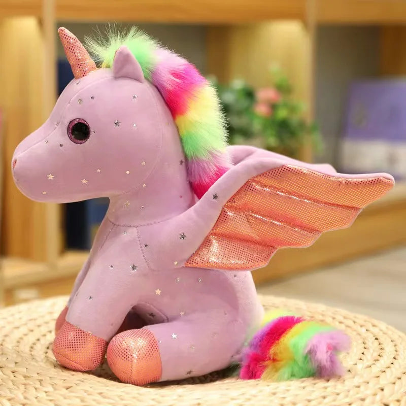 Kuscheliger Einhorn Plüsch-Anhänger