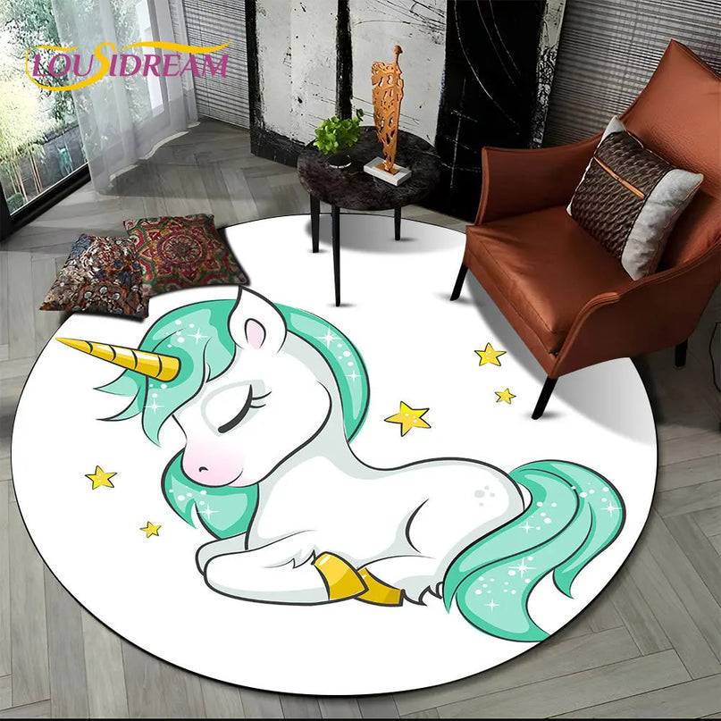 Dein Einhorn Sessel Teppich Traum!