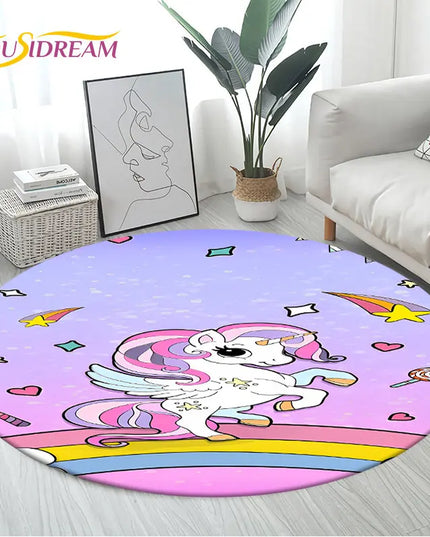 Dein runder Einhorn Sessel zum Spielen!