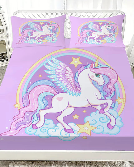 Dein Pegasus Einhorn Bettlaken wartet auf