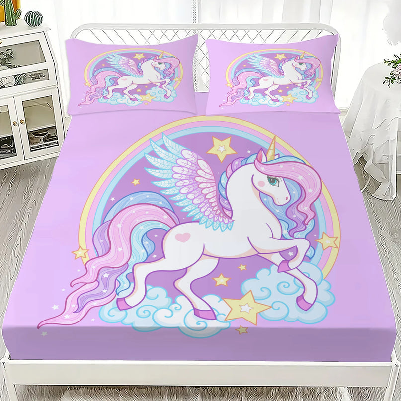 Dein Pegasus Einhorn Bettlaken wartet auf