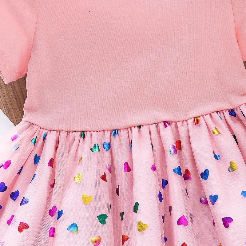 Dein zauberhaftes Einhorn Kleid in Pink!