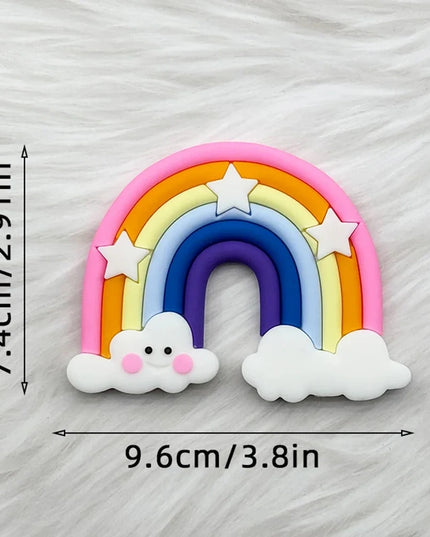 Regenbogen Einhorn Backform Topper