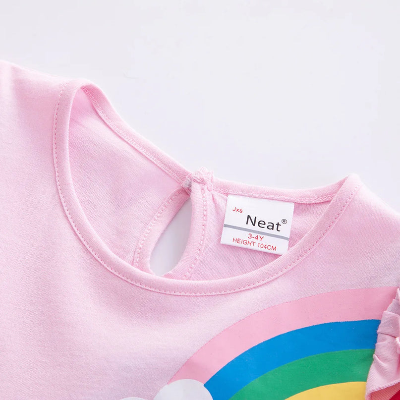 Dein leuchtendes Einhorn Kleid in Fuchsia!