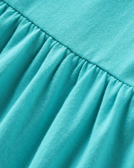 Dein fröhliches Einhorn Kleid in Seeblau!