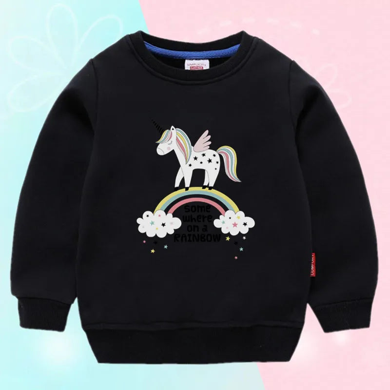Magischer Einhorn Pullover in Lila!