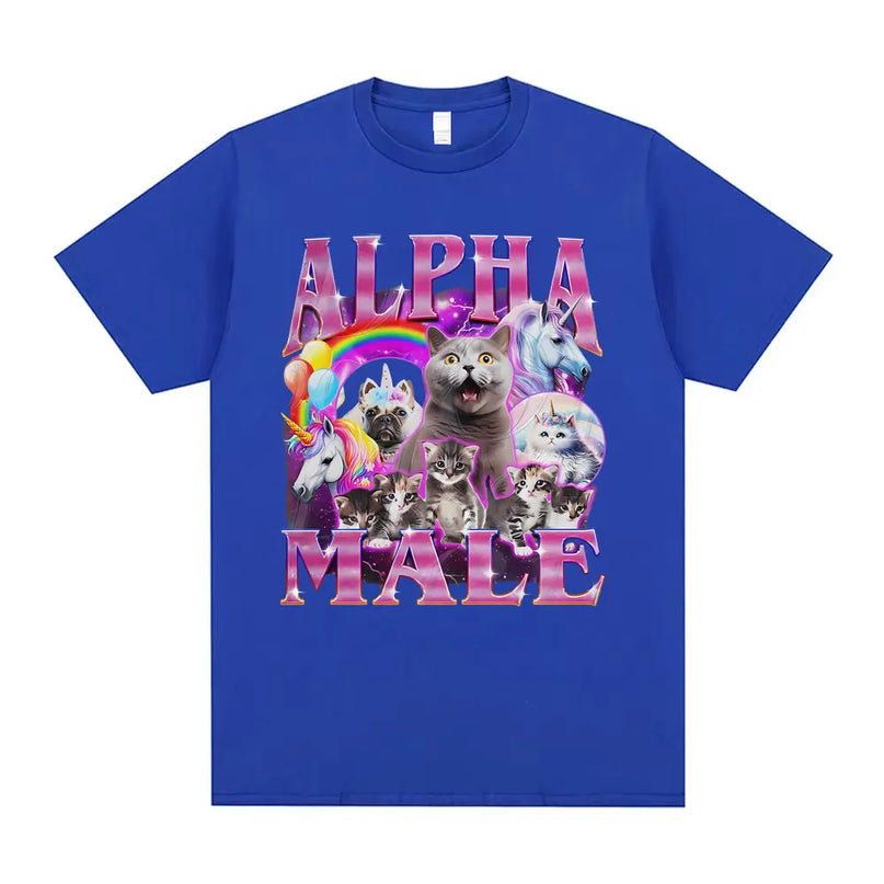 Graues Einhorn T-Shirt: Dein Meme-Statement!
