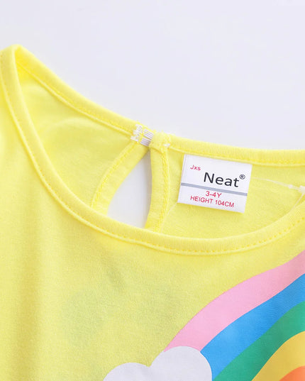Strahlendes Einhorn Kleid für deine