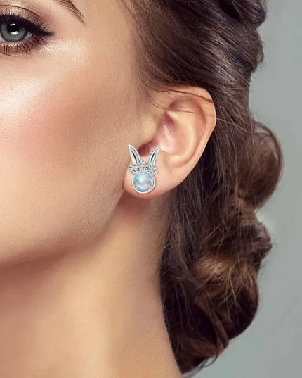 Süße Einhorn Ohrstecker aus 925 Silber