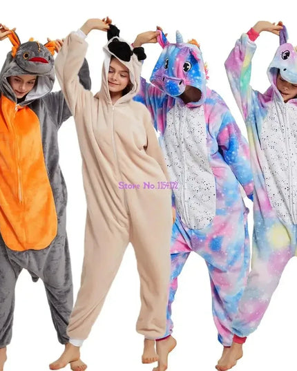 Dein kuscheliger Einhorn Onesie Panda-Style!