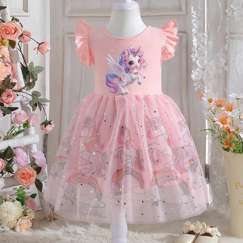 Dein fröhliches Einhorn Kleid im