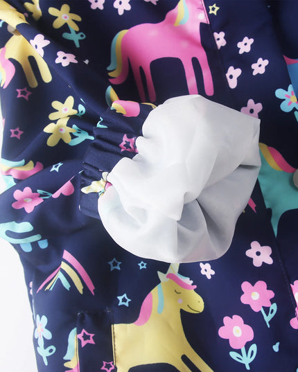Deine fröhliche Einhorn Jacke für alle Fälle!