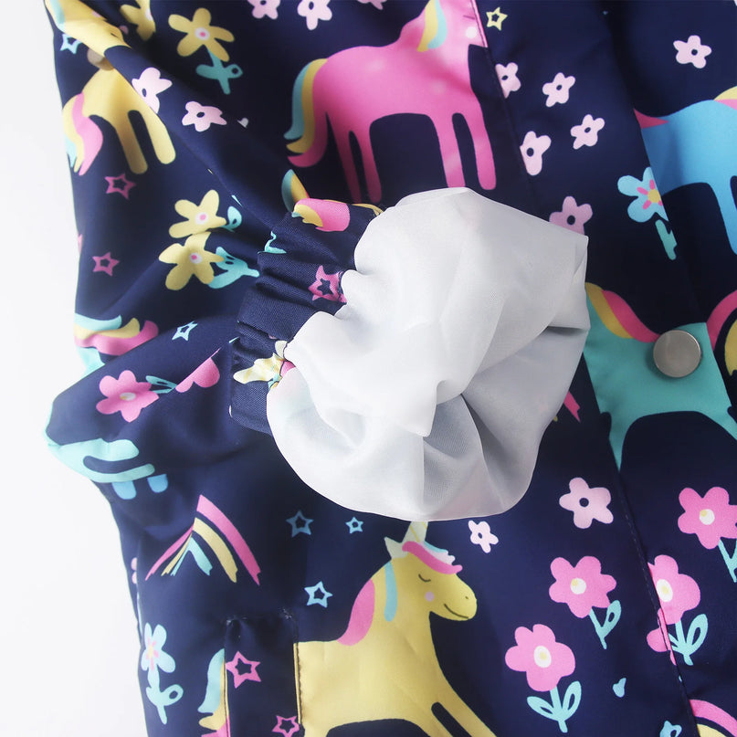 Deine fröhliche Einhorn Jacke für alle Fälle!