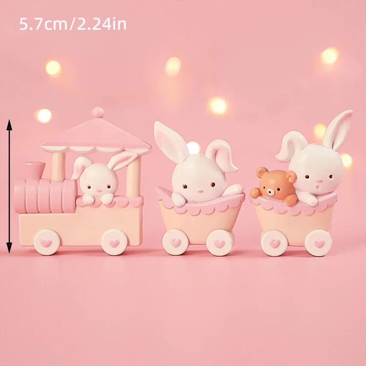 Regenbogen Einhorn Backform Topper
