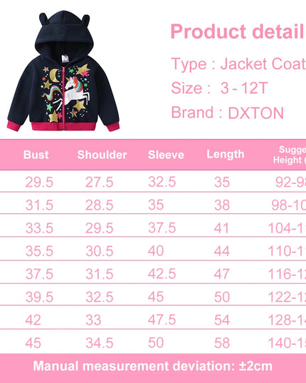 Deine sportliche Einhorn Jacke für jeden Tag!