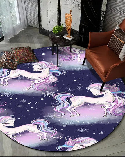 Dein runder Einhorn Sessel-Traum