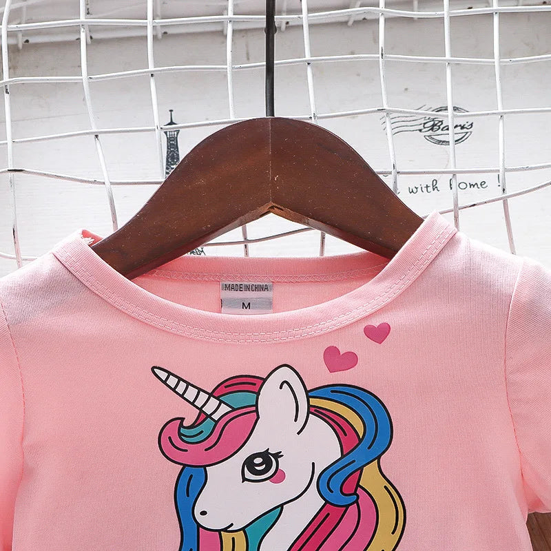 Dein zauberhaftes Einhorn Kleid in Pink!