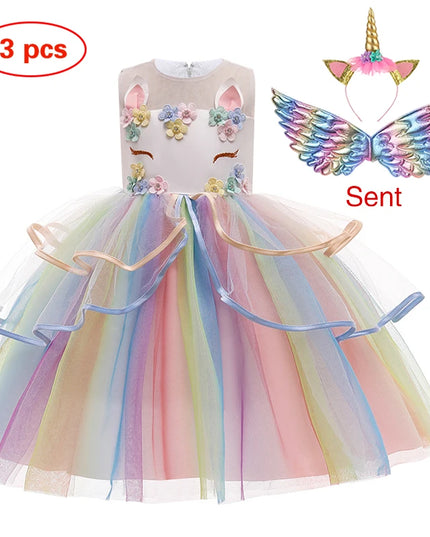 Einhorn-Feenkleid für deine kleine