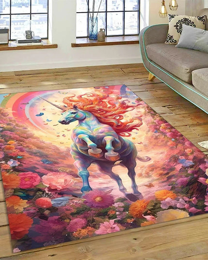 Dein Einhorn Sessel als 3D Traum-Teppich!