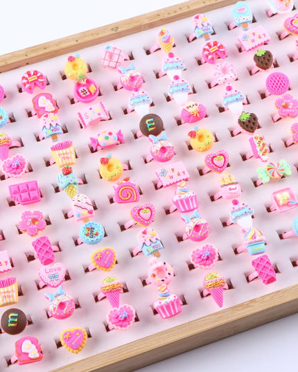 Süße Einhorn Ringe für kleine Prinzessinnen!