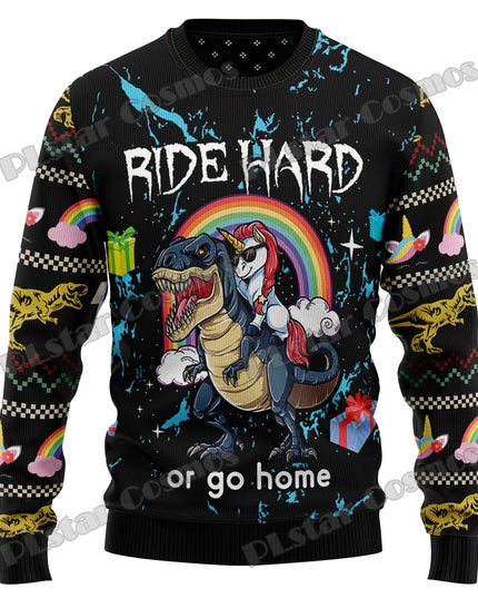 Dein Einhorn Pullover mit Dinosaurier-Power!