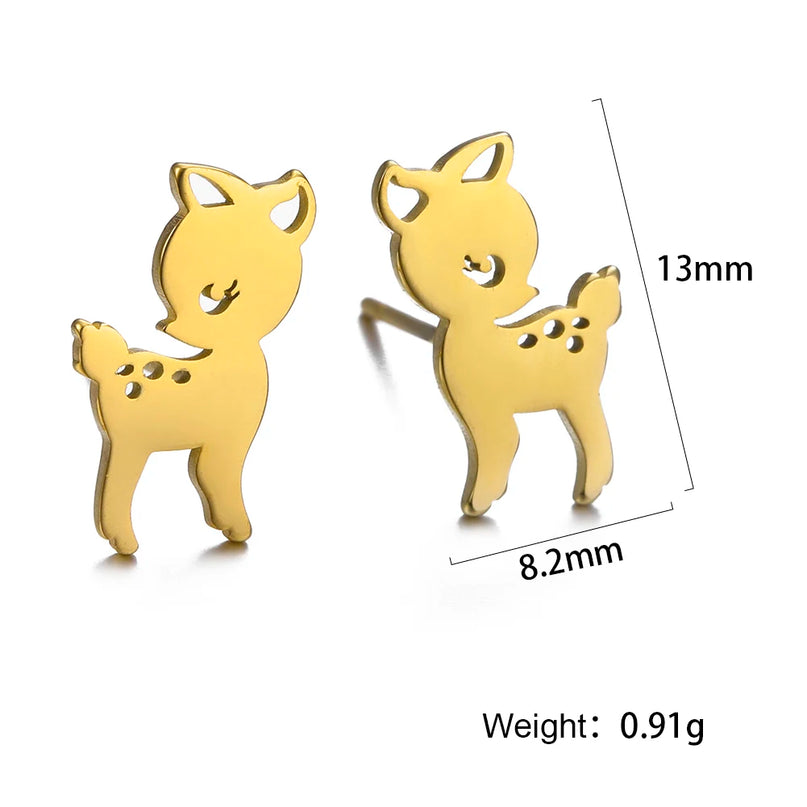Funkelnde Einhorn Ohrringe im Doppelpack!