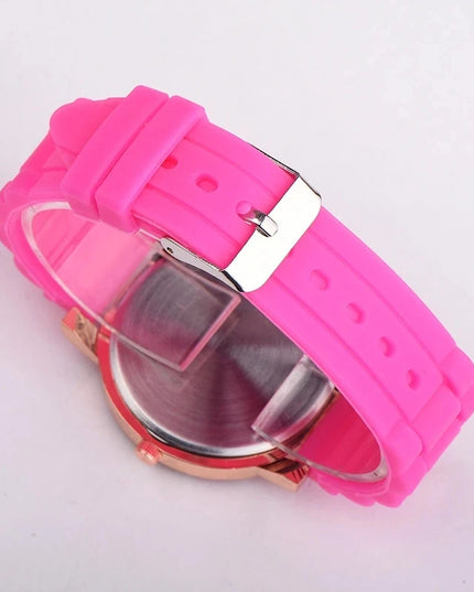 Deine wasserdichte Einhorn Uhr in Pink!