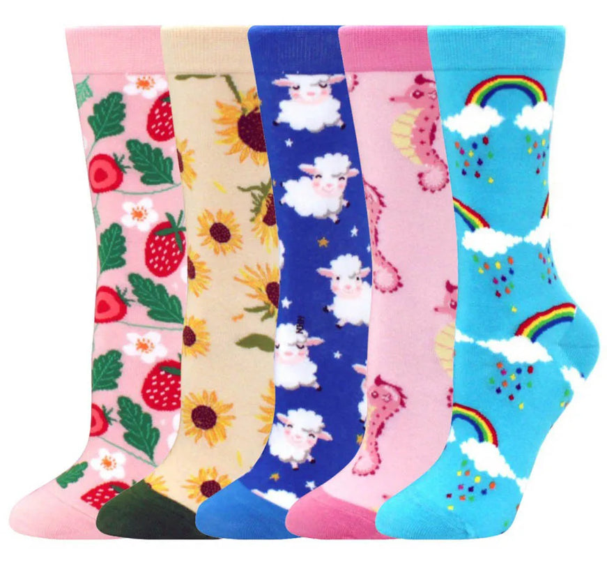 Deine bunten Einhorn Socken für gute Laune!