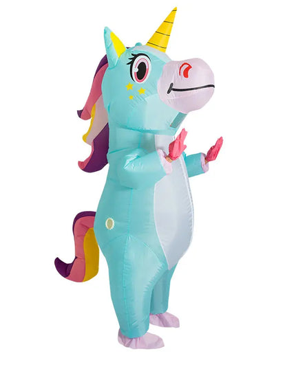 Strahlendes Pink: Dein Aufblasbares Einhorn