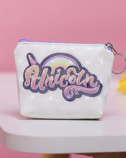 Deine süße Einhorn Geldbörse mit PU-Glanz!