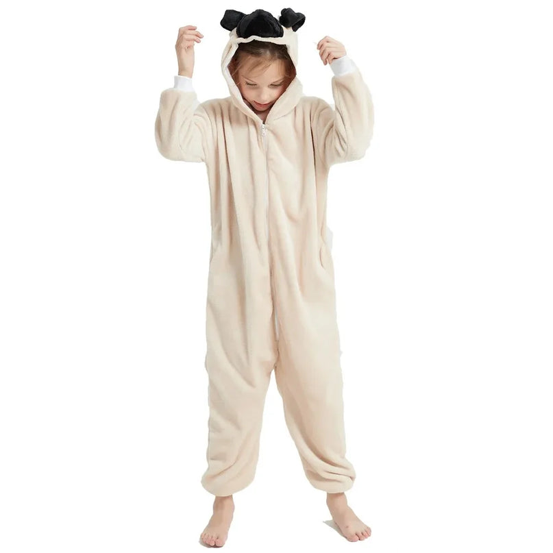Dein kuscheliger Einhorn Onesie Panda-Style!